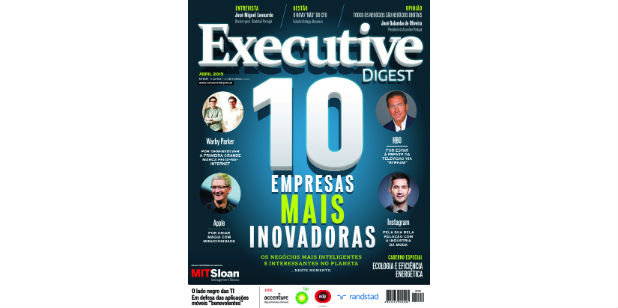 Capa Executive Digest de Abril