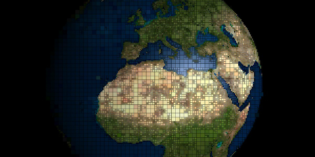 mundo globo terra