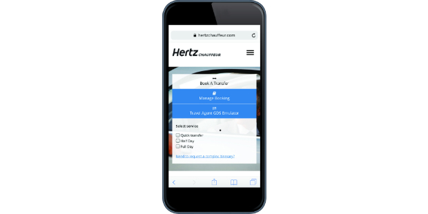 hertz chauffeur