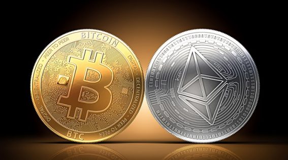 Um modelo de tênis de linha, símbolo digital, jogo de criptomoeda sten  andando para ganhar dinheiro, aplicativo móvel bitc