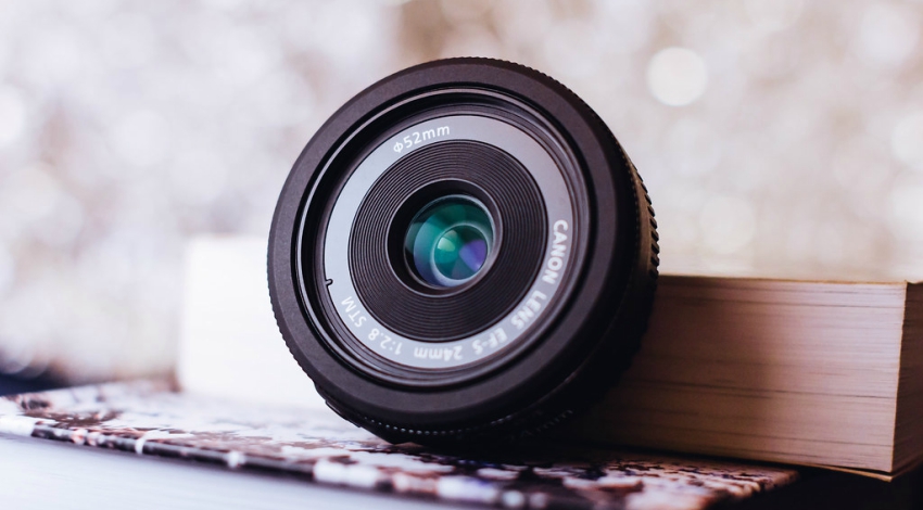 canon camara lente