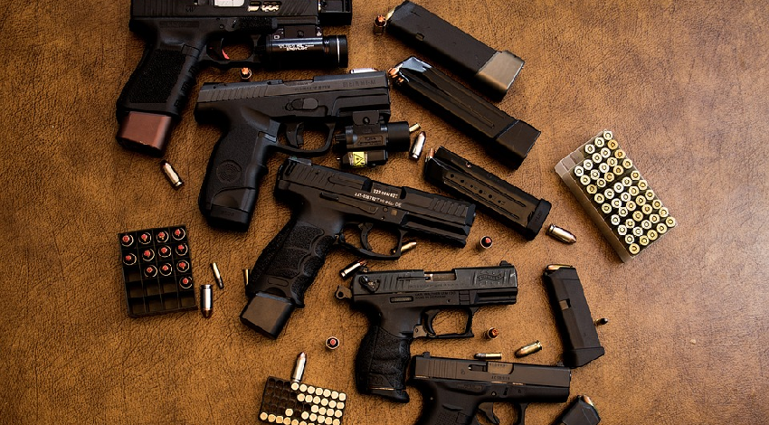 armas pistola balas