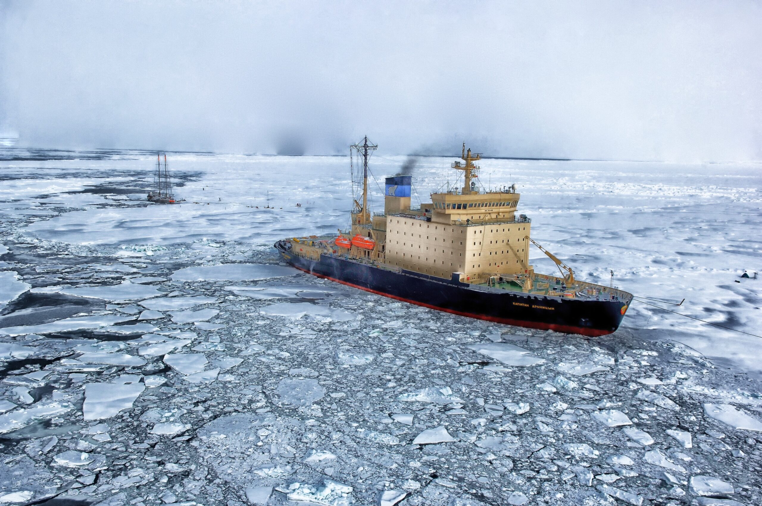 navio águas geladas