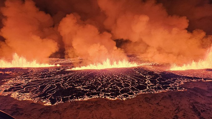 Confira a paisagem recheada de vulcões da Islândia em nova