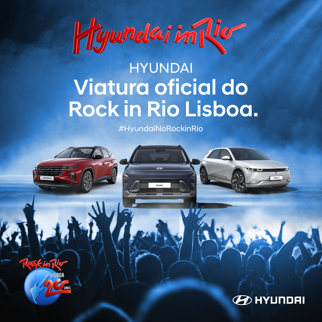 Hyundai renova parceria com Rock in Rio Lisboa