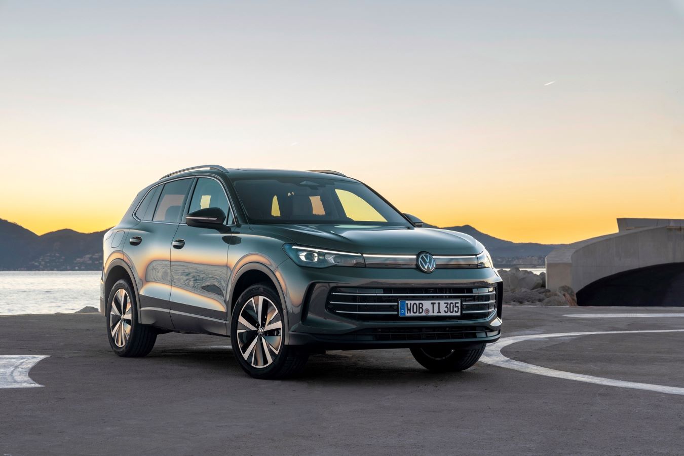 Novo Volkswagen Tiguan obtém classificação máxima de segurança nos testes Euro NCAP