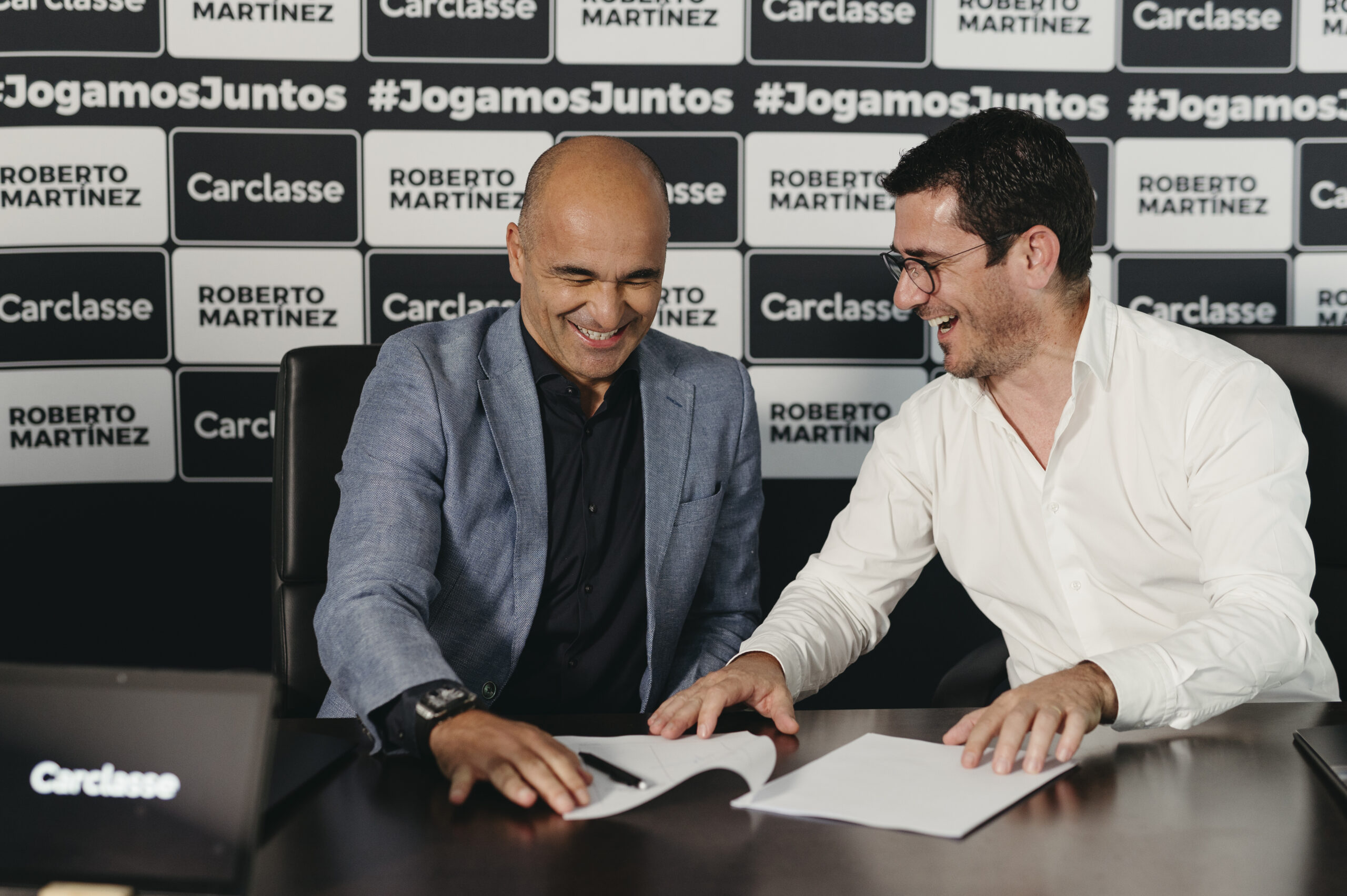 Roberto Martínez é o novo embaixador da Carclasse: selecionador vai ser o rosto de campanha nas redes sociais