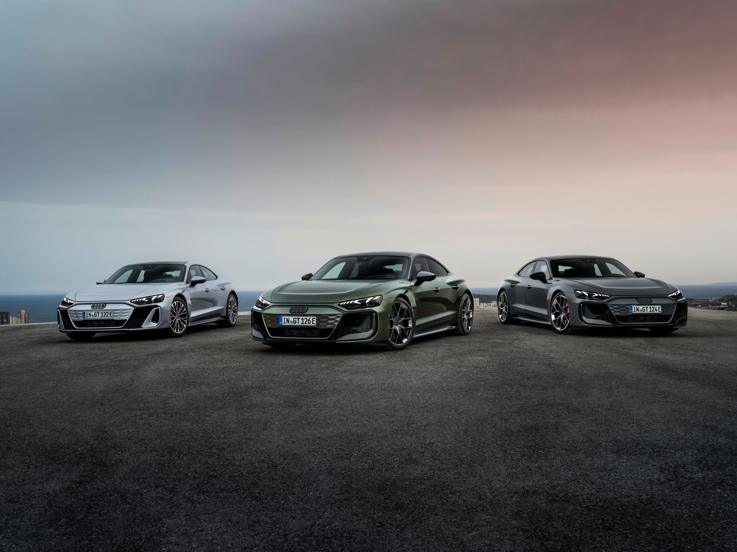 Novo Audi e-tron GT: conheça as três mais recentes versões deste elétrico desportivo de topo
