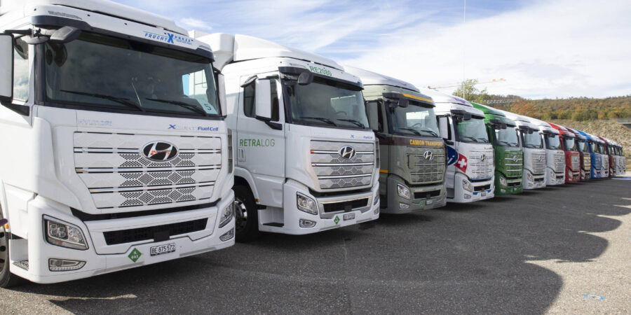 Hyundai XCIENT Fuel Cell Trucks