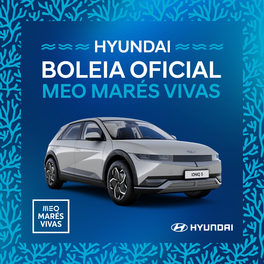 Hyundai disponibiliza boleias gratuitas ao longo dos três dias do MEO Marés Vivas