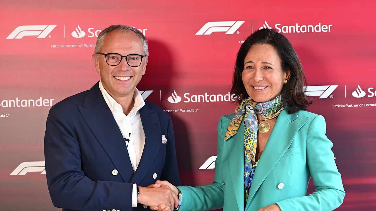 Santander põe pé no acelerador e será o patrocinador e banco oficial da Fórmula 1 a partir de 2025