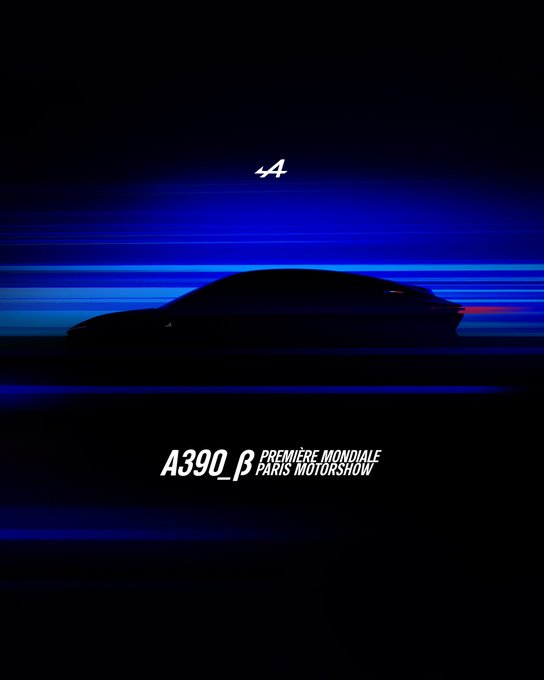 A390_β: Alpine apresenta show car do seu primeiro fastback desportivo 100% elétrico