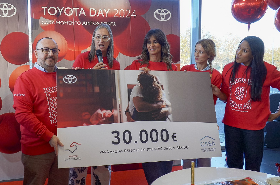 Um Toyota Uma Missão: 33 mil euros angariados foram entregues à associação CASA