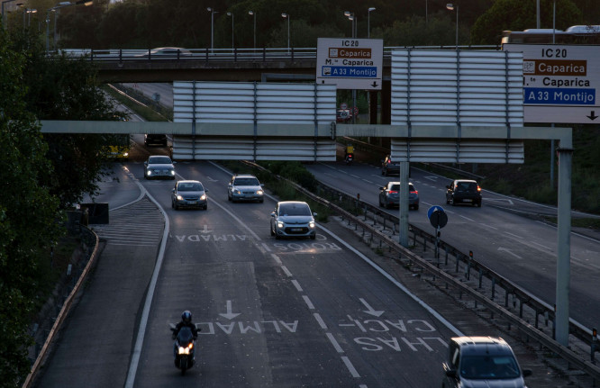 Trânsito no IC20 vai estar condicionado nas próximas noites devido a obras