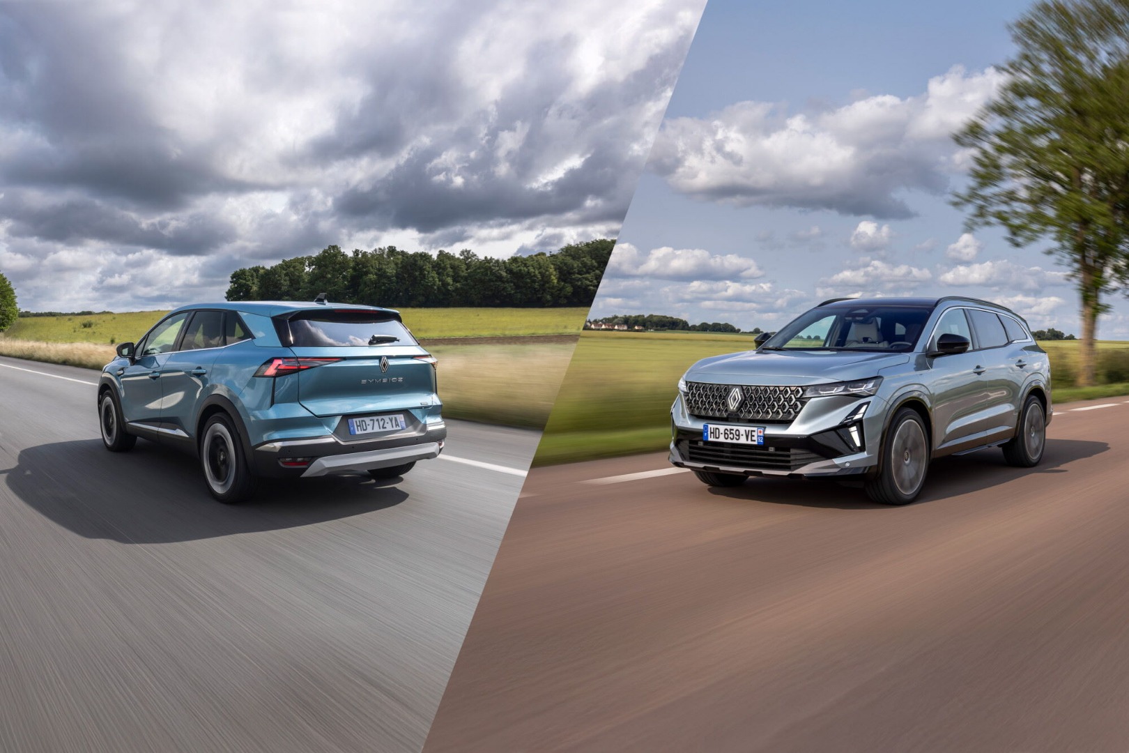 Duas motorizações híbridas de última geração para o Symbioz e o Espace