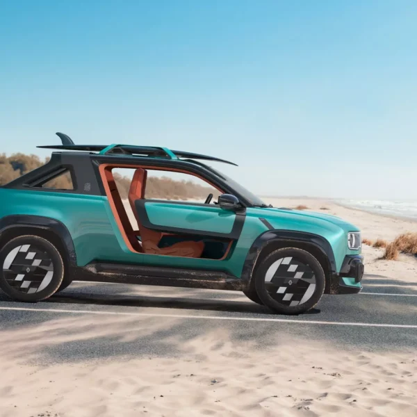 Renault 4 JP4x4 Concept: o ‘beach buggy’ elétrico que leva a mítica 4L para a praia