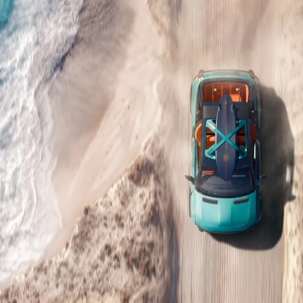 Renault 4 JP4x4 Concept: o ‘beach buggy’ elétrico que leva a mítica 4L para a praia