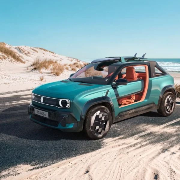 Renault 4 JP4x4 Concept: o ‘beach buggy’ elétrico que leva a mítica 4L para a praia
